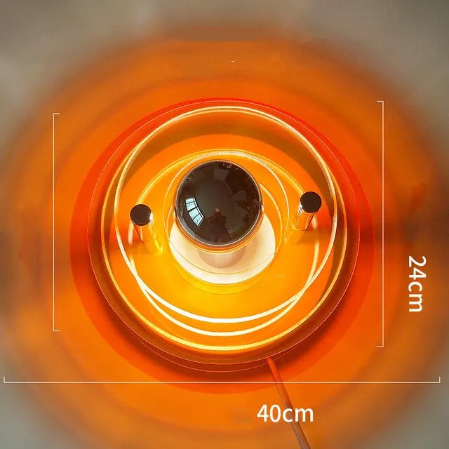 LED Wall Lamp: Ultra Modern UFO Style for Living Room, Bedroom, Hotel Atmosphere