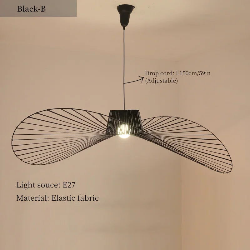 Nordic Minimalist Vintage Pendant Light Chandelier for Living Room Decor