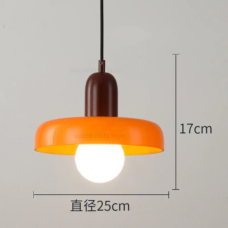 Colorful Glass Pendant Lights for Modern Decor and Lighting in Living Room and Restaurant