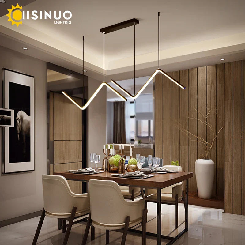 Modern LED Pendant Light Adjustable Luminaire for Home Decoration Lighting