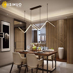 Modern LED Pendant Light Adjustable Luminaire for Home Decoration Lighting