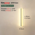 Outdoor Waterproof LED Wall Light Strip for Garden and Porch Lighting