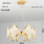 Crystal Chandelier Pendant Light: Elegant Modern Luxury for Living Room Decor