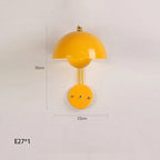 Colorful LED Bedside Wall Lamp for Bedroom Living Room Hotel Children Room