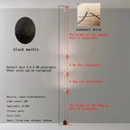 Modern Minimalist LED Floor Lamp for Living Room with Wall Mount Fixture