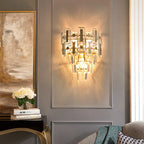 Crystal Wall Lamp: Elegant Living Room & Bedroom Decor