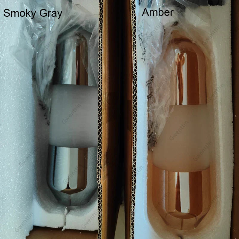 Glass Pendant Lights for Dining Room Bedroom, LED Industrial Hanging Lamp, Modern Home Decor