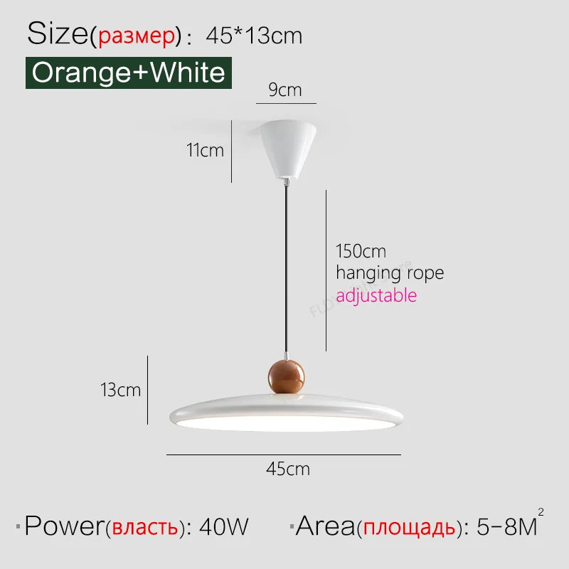 Modern UFO Style Chandelier Table Lamp for Trendy Restaurants & Bars