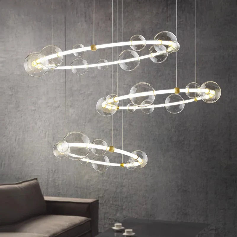 Modern LED Pendant Chandeliers for Living and Dining Room Lighting