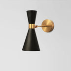 Minimalist Gold Black Bedside Wall Light for Nordic Home Living