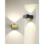 Modern LED Wall Lamp: Designer Italian Bedroom & Living Room Atmosphere Lighting