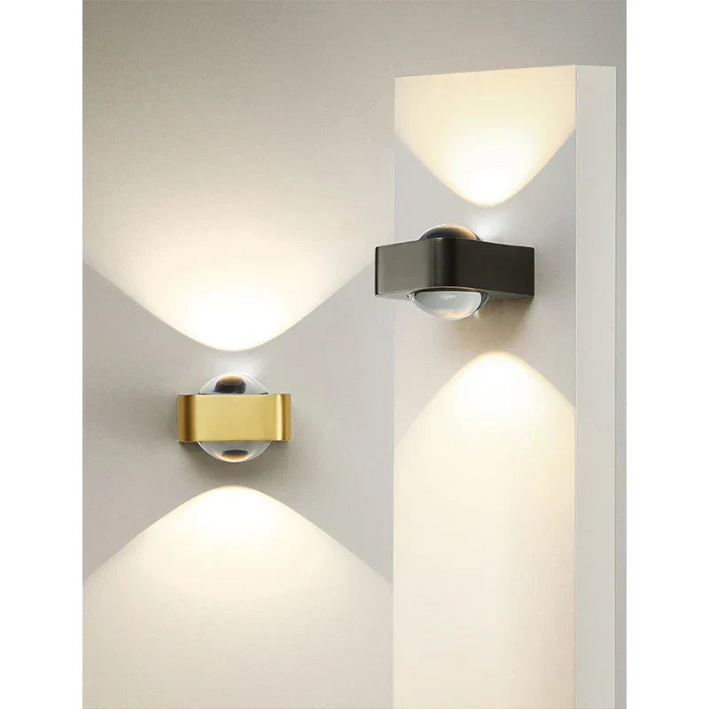 Modern LED Wall Lamp: Designer Italian Bedroom & Living Room Atmosphere Lighting