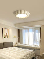 Cream Wind Bedroom Ceiling Lights - Full Spectrum Internet Celebrity Design