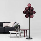 Grape Chandelier: Modern Glass Ball Pendant Lamp for Living Room and Bedroom