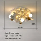 Modern Rocket Cloud LED Pendant for Kids' Bedroom Study Nursery Jet Chandelier