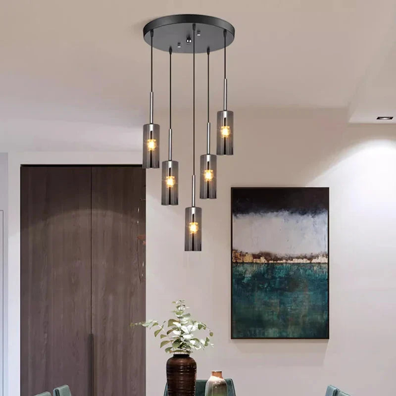 Modern LED Pendant Chandeliers for Living Room and Dining Room Lighting