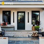 Outdoor Black Wall Sconce with Dimmer Switch for Bright Garden Lighting