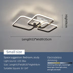 Minimalist LED Ceiling Light for Living Room Bedroom Study - Modern Nordic Design