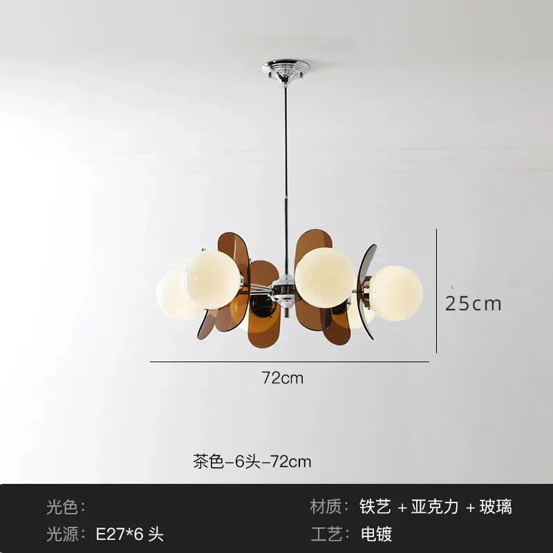 Nordic Beans Pendant Chandelier for Living Dining Study Room Kids Bedroom