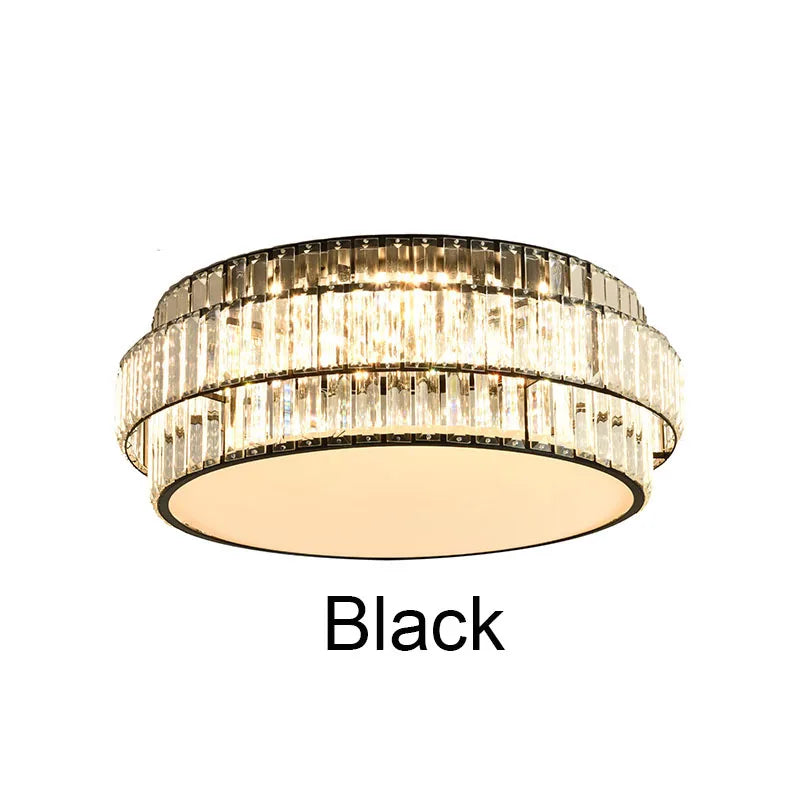 Crystal LED Ceiling Lamp for Living Room Bedroom Study