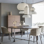 Wabi Sabi Rice Paper Chandelier Pendant Lamps | Japan Style LED Ceiling Light