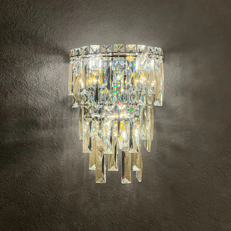 Modern Crystal Wall Lamp for Home Decor