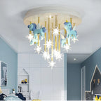 Anime Animal Ceiling Light for Kids' Room Decor