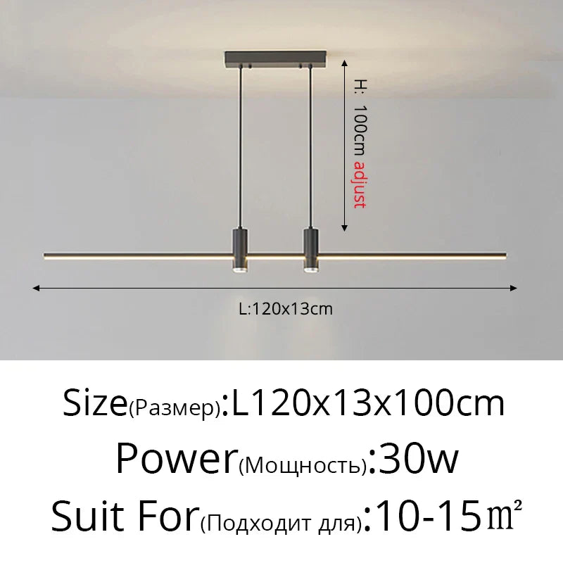 Modern LED Pendant Lights Dining Room Bar Counter Chandelier