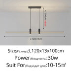 Modern LED Pendant Lights Dining Room Bar Counter Chandelier