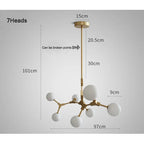 Iron Magic Molecular Pendant Lights for Living Room Dining Room Decor