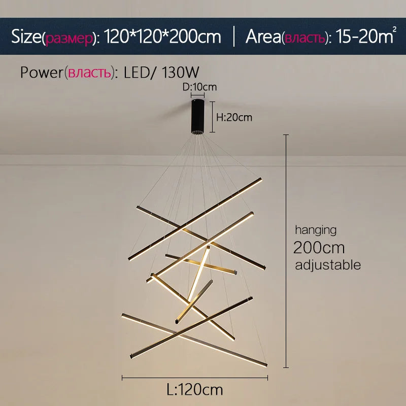 Modern Nordic Dining Room Chandeliers Minimalist Bar Lamps Atmospheric Living Room Lighting