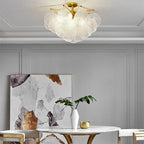 Nordic Glass Ceiling Chandelier for Luxury Home Decor
