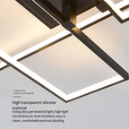 LED Ceiling Chandelier: Modern Living Room Dining Kitchen Decor Lighting Fixture