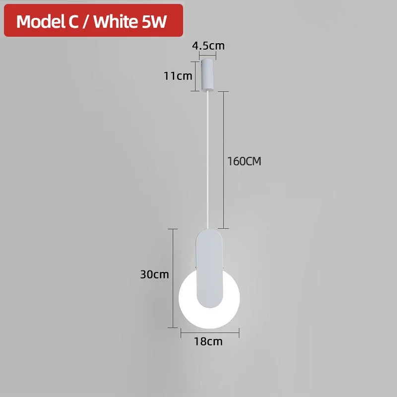 Modern LED Pendant Chandeliers for Dining Room & Bar Decor