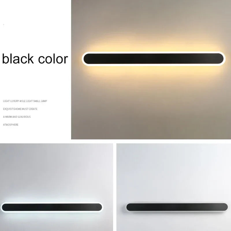 Outdoor LED Wall Lamp Aluminum Garden Sconce Light IP65 Waterproof 110V 220V