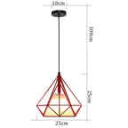 Vintage Loft Pendant Light Fixture for Kitchen Living Bedroom Home E27 LED