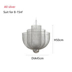Meshmatic Grid Ceiling Chandelier Dimmable Led Indoor Lighting