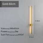 LED Strip Wall Lamp for Creative Staircase Aisle Background Wall Lights