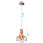 Industrial Retro Loft LED Pendant Light for Home Living Room Kitchen