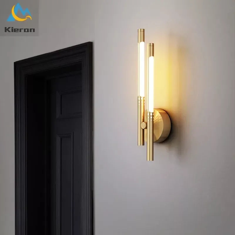LED Cylinder Wall Lamp for Home Decor and Bright Lighting