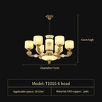 Zen Jade Chandelier: Modern Chinese Style Living Room Lamp for Villa, Restaurant, and Building