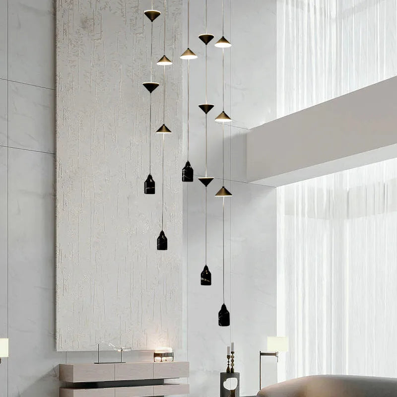 Modern LED Pendant Lights: Stylish Indoor Lighting Fixture for Home Decor