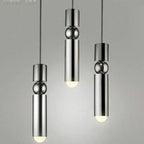 Modern Nordic Villa GU10 Pendant Lights Gold/Chrome/Black Metal Indoor Fixtures