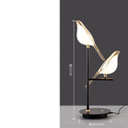 Magpie Bird Table Light Standing Desk Floor Lamp for Modern Indoor Decor