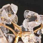 Crystal Branch Ceiling Chandelier | Indoor Dining Living Room Light Fixture