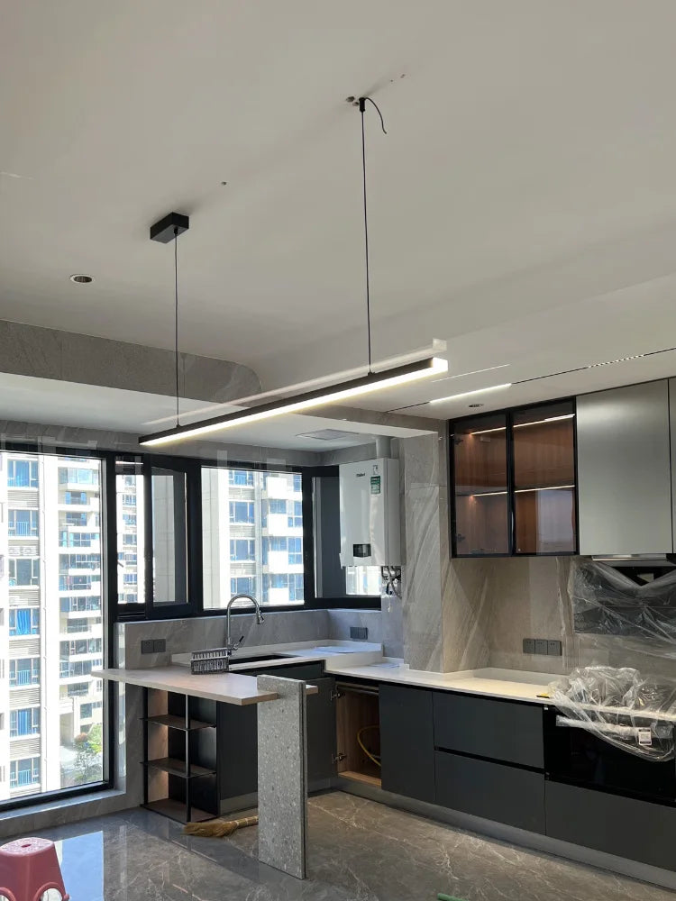 LED Chandelier for Modern Nordic Minimalist Style Dining Room and Kitchen