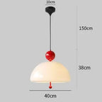 Nordic Glass Chandelier by - Stylish Pendant Light for Living Room and Bedroom