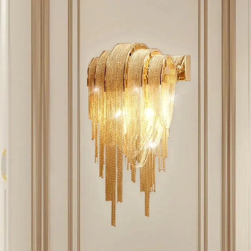 Tassel Luxury Chandelier: Postmodern Elegance for Living Room, Restaurant, Bedroom, Hotel