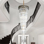 Crystal LED Pendant Chandelier for Modern Home Decor.
