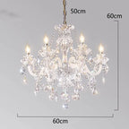 Crystal Chandelier: Modern Home Decoration Pendant Lights for Living & Dining Room